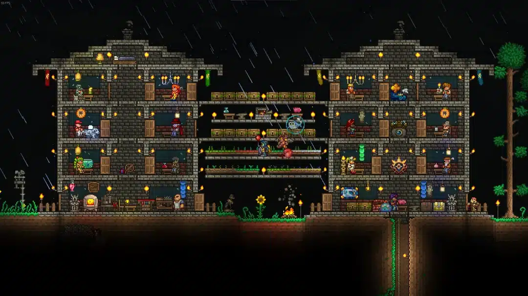 نصائح لبناء منزل Terraria المثالي تحت الأرض