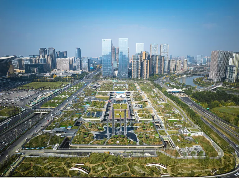 SKP sunken shopping paradise with a botanical rooftop in the