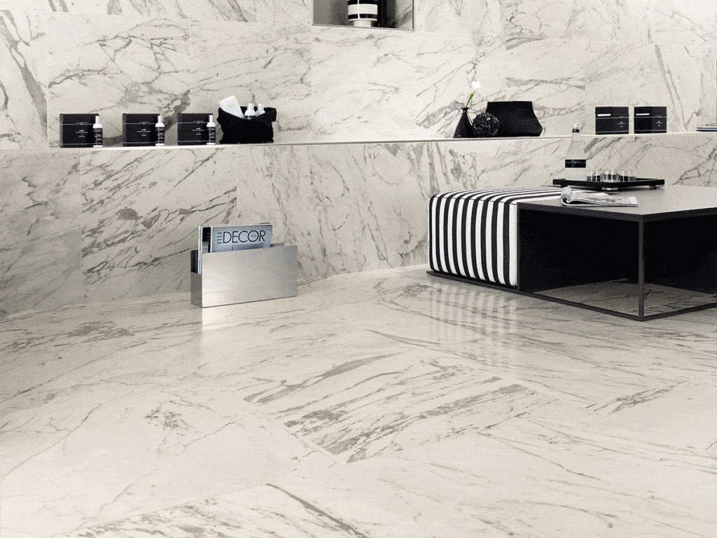 An alternative to marble and its uses in interior design