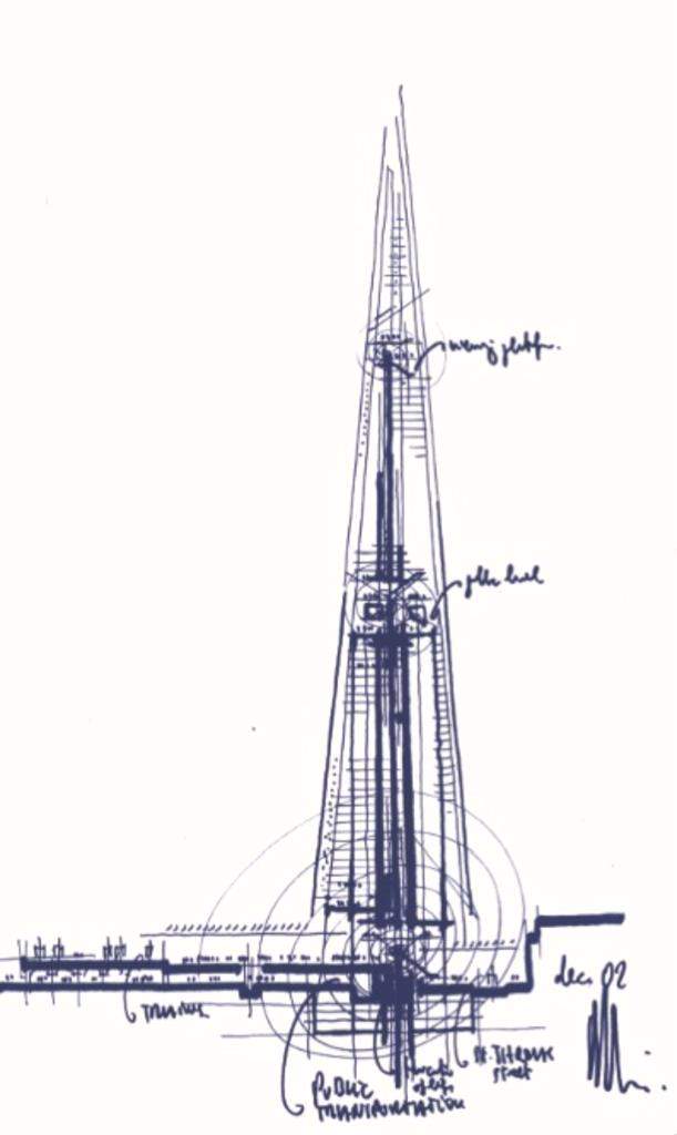برج شارد أطول مبنى في لندن