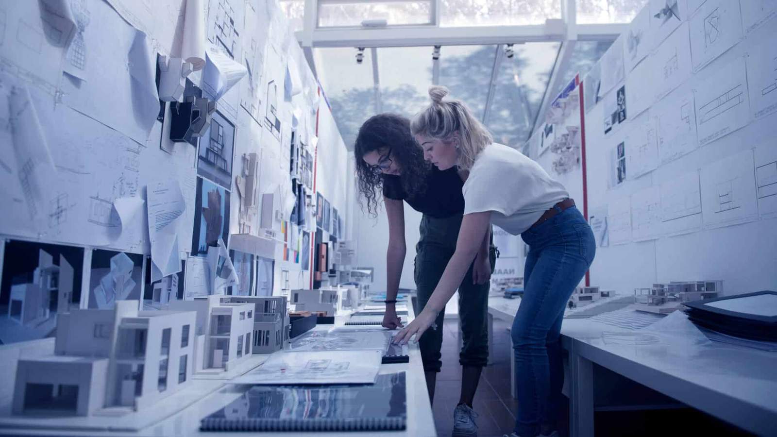 What skills are required to study architecture?