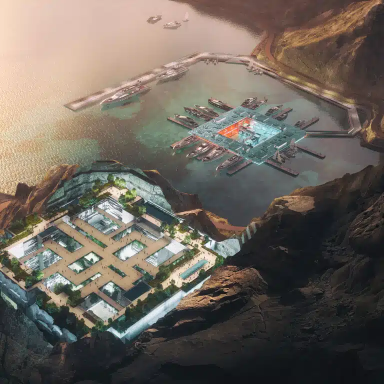 Aquellum: أعجوبة معمارية جديدة في مشهد الابتكار في نيوم