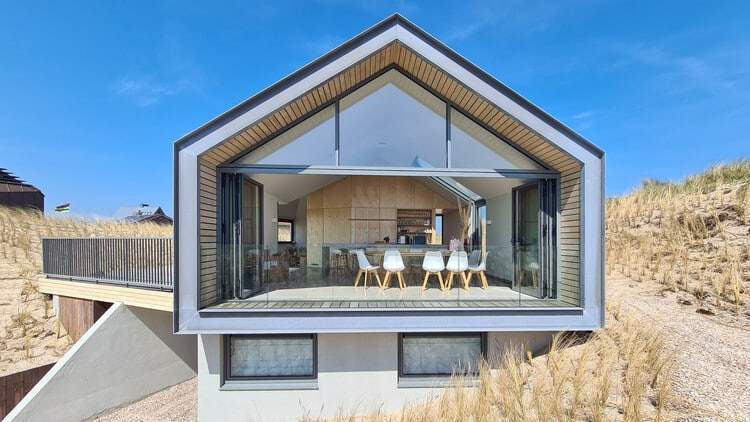 Dune Villa West aan Zee / 2by4-architects BV - التصوير الخارجي، النوافذ