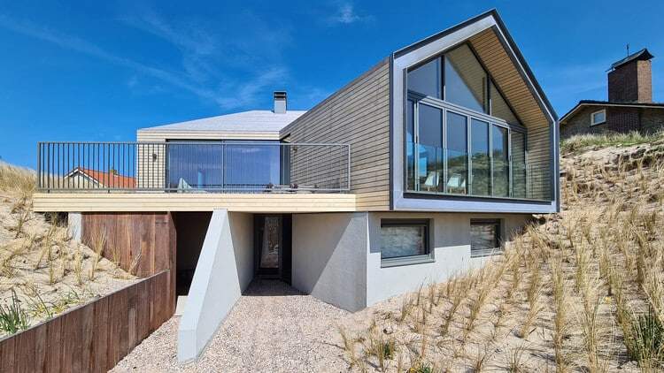 Dune Villa West aan Zee / 2by4-architects BV - التصوير الخارجي، النوافذ، الواجهة