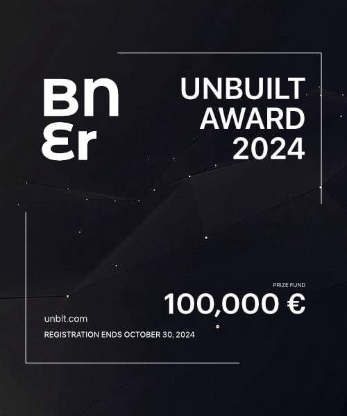 The Buildner UNBUILT Award 2024
