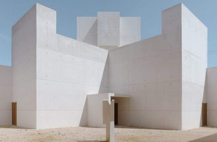 Álvaro Siza Designs Angular Concrete Extension for Monastery of Leça do Balio