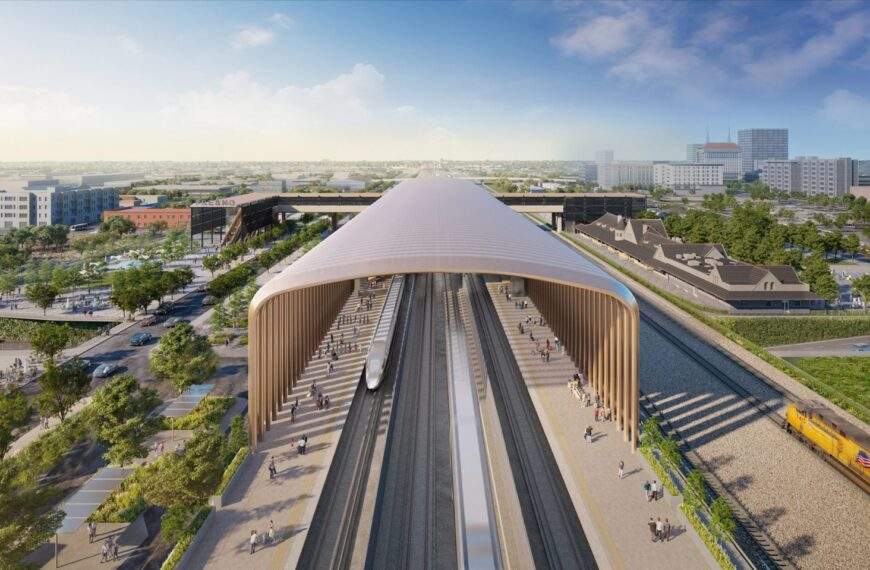 Designs Revealed for California High-Speed Rail Stations