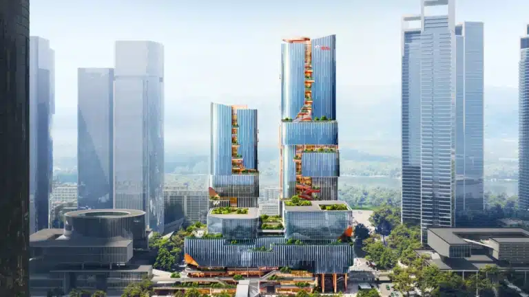 Büro Ole Scheeren Designs Scenic City for JD.com in Shenzhen
