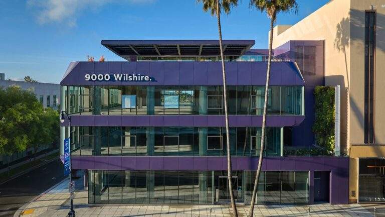 Neil M Denari Architects: Purple LA Office Building