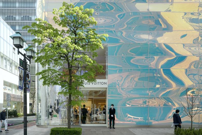 لويس فيتون جينزا ناميكي، طوكيو، اليابان، تصميم شركة AS، بيتر مارينو، المهندس المعماري