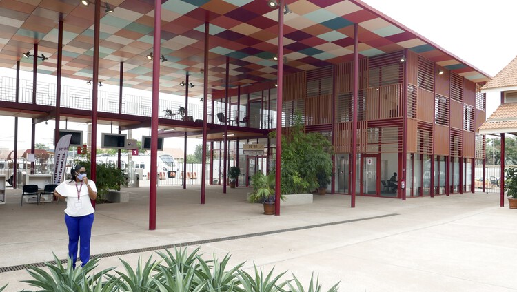 Dakar Train Station / GA2D - Interior Photography, Windows, Facade
