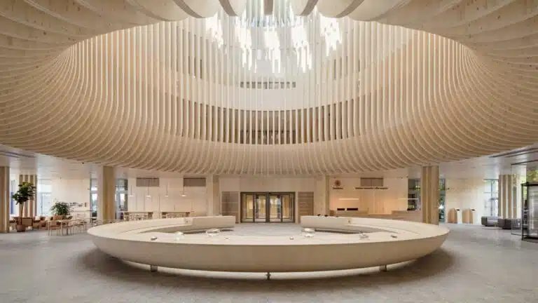 Finland’s Largest Mass-Timber Building by Anttinen Oiva Architects