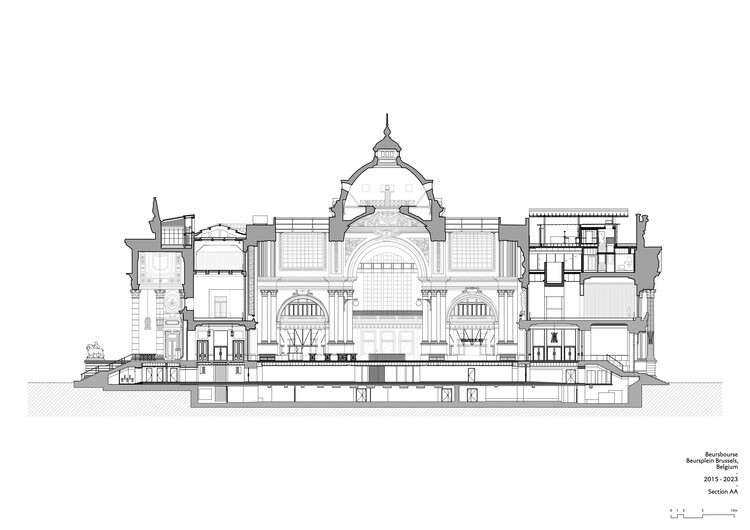 BeursBourse Public Building / Bureau d’Etudes en Architectures Urbaines + Popoff architects + Robbrecht en Daem architecten - Image 42 of 44