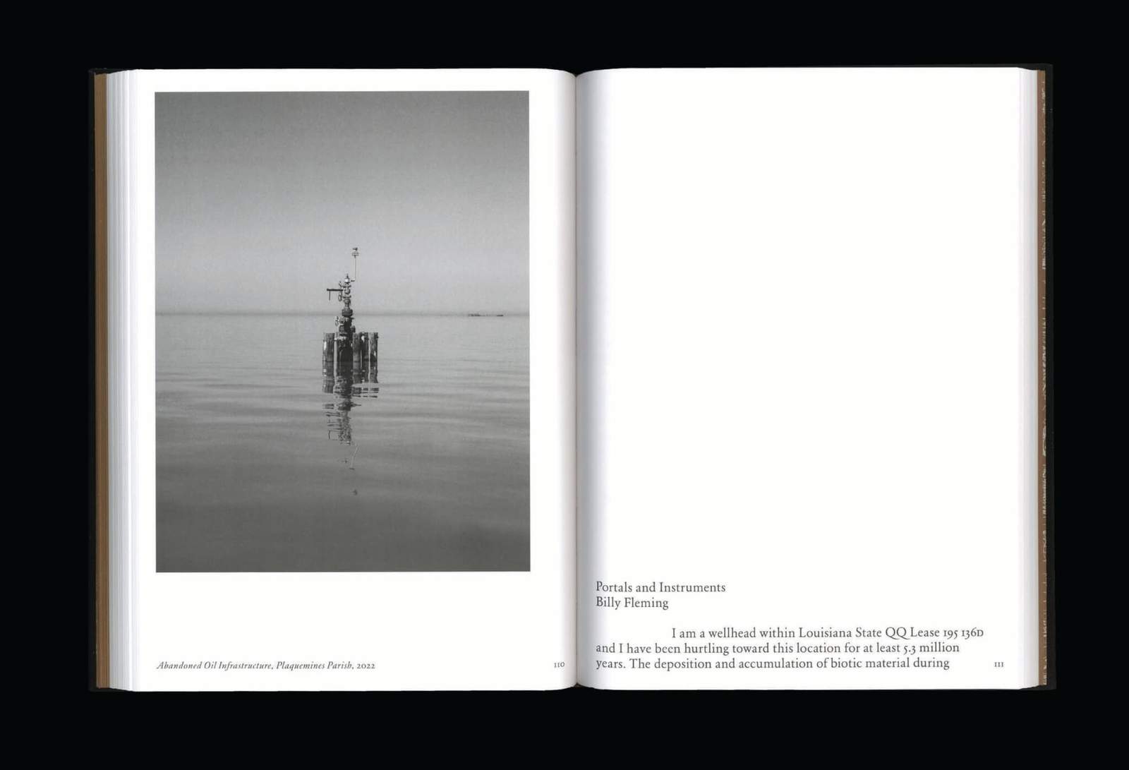 an image on a page from a new photography book by Virginia Hanusik