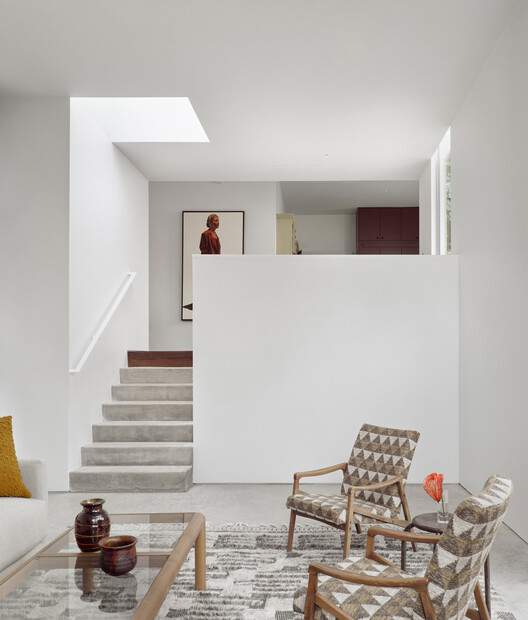 Maiden House / FORRM Architects - Interior Photography, Stairs, Chair