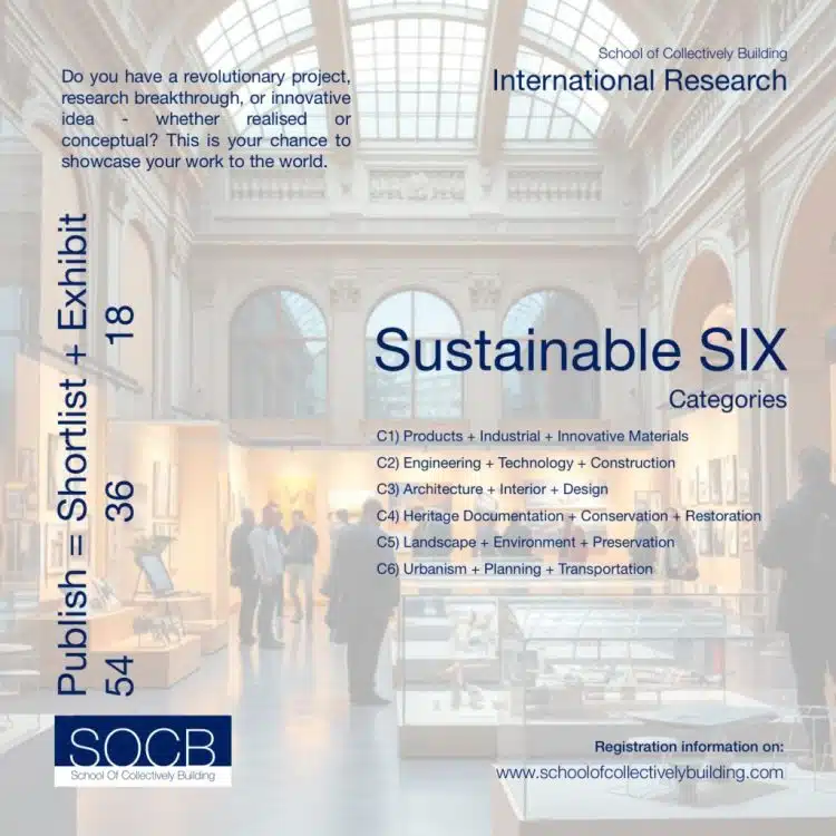 Sustainable SIX: مسابقة التصميم الحضري المستدام SOCB