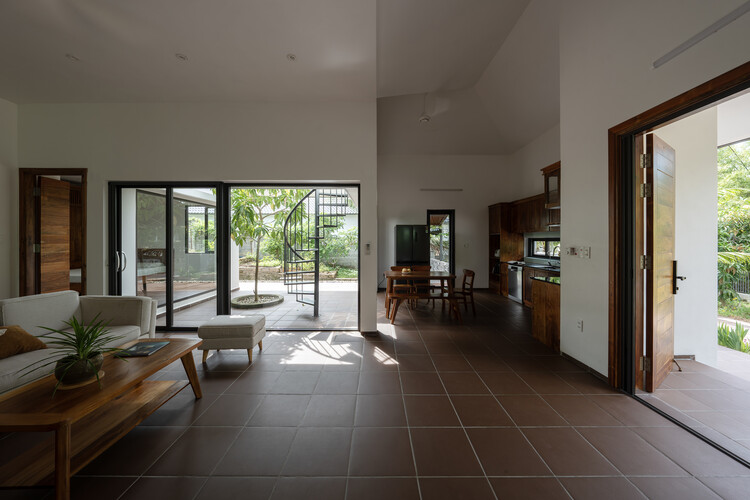 Phu Quoc House / NH Village Architects - Interior Photography, Table, Windows, Chair