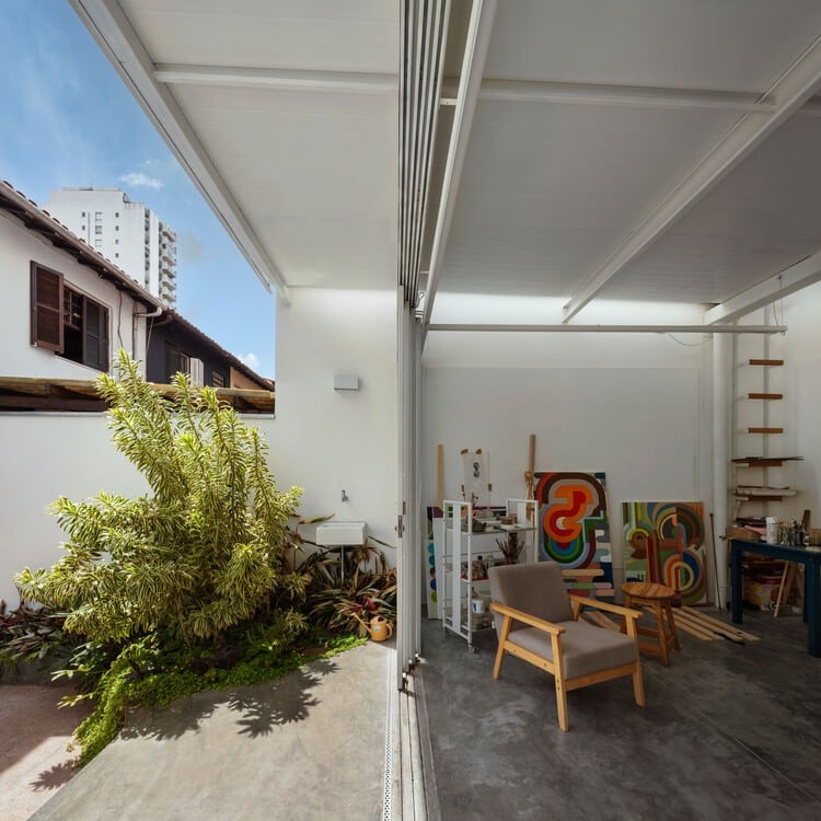 Campo Belo Atelier / Canoa Arquitetura - التصوير الداخلي، النوافذ