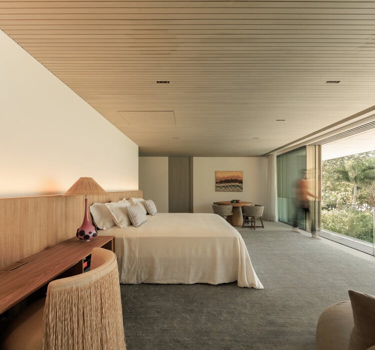 JO Residence / Jacobsen Arquitetura - التصوير الداخلي، غرفة النوم، السرير