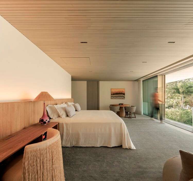 JO Residence / Jacobsen Arquitetura - التصوير الداخلي، غرفة النوم، السرير