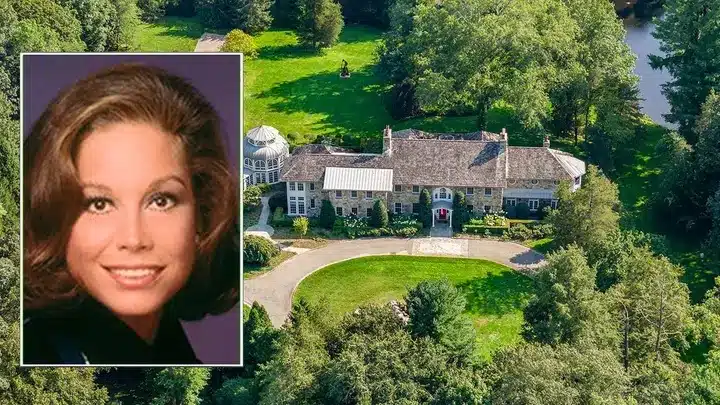 American actress Mary Tyler Moore's mansion