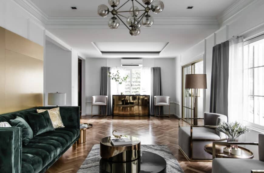 7 Elegant Homes with Timeless Herringbone Style