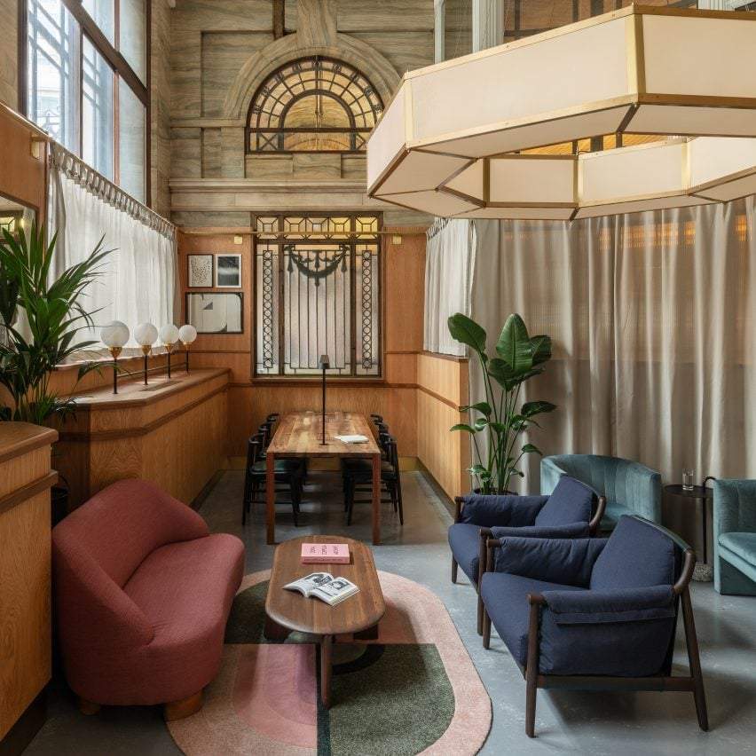  Holloway Li Transforms Historic London Bank into Luxury Gracechurch Hotel