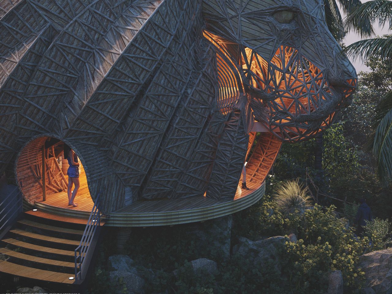 This Luxury Safari Cabin is Designed to Capture the Majesty of Lions