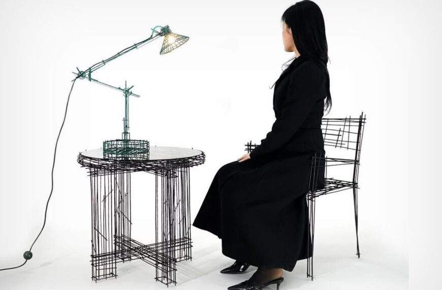 This Designer Transforms Rough Sketches Into Actual Furniture… Quite Literally!