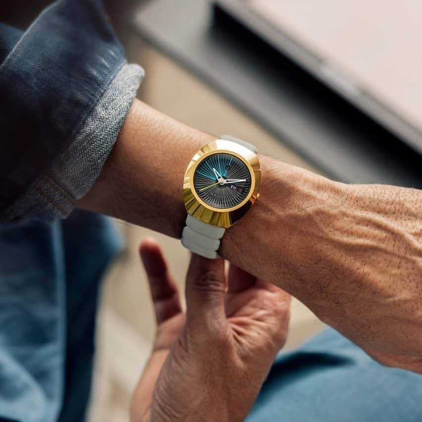 Tej Chauhan’s Rado Watch Signals “Party Time” with Futuristic Flair