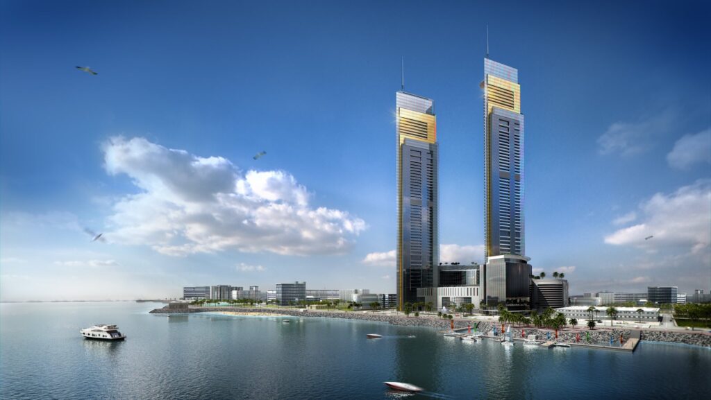 the Sumou Towers project in Jeddah Waterfront