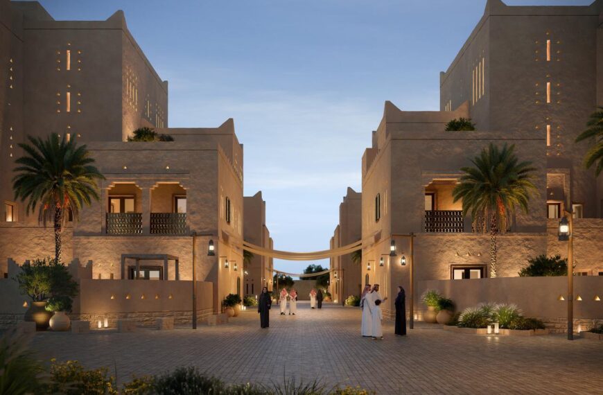 Armani Residences Diriyah in Saudi Arabia