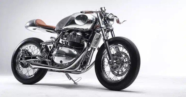 Handcrafts Bandit9 Arthur II ، دراجة نارية للمعادن السائل المنحوت
