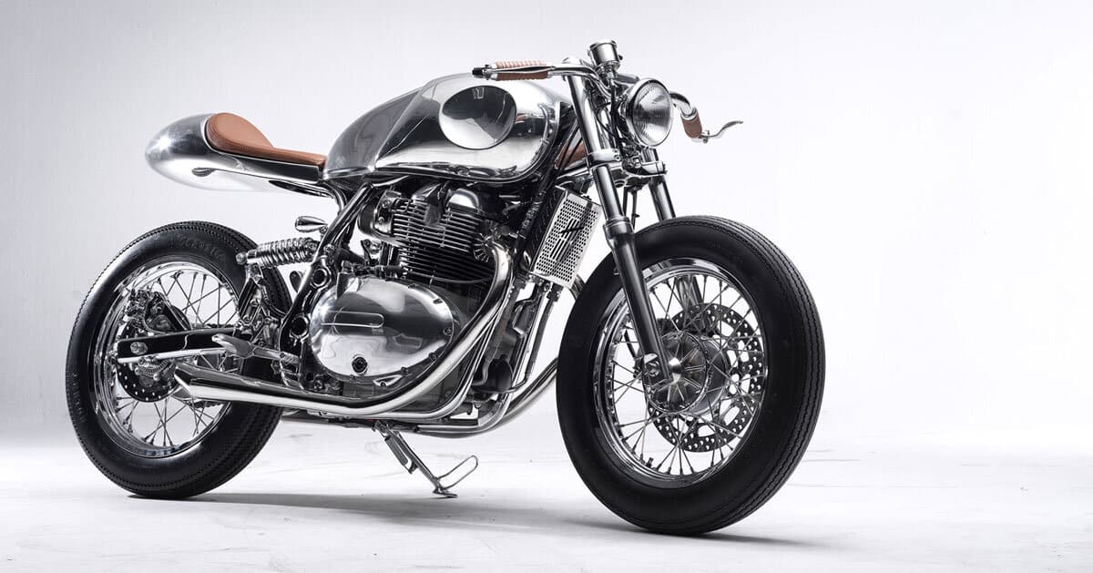 Handcrafts Bandit9 Arthur II ، دراجة نارية للمعادن السائل المنحوت