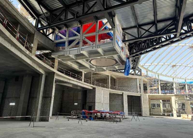 The Indoor Paragliding Area at Seven Entertainment Project