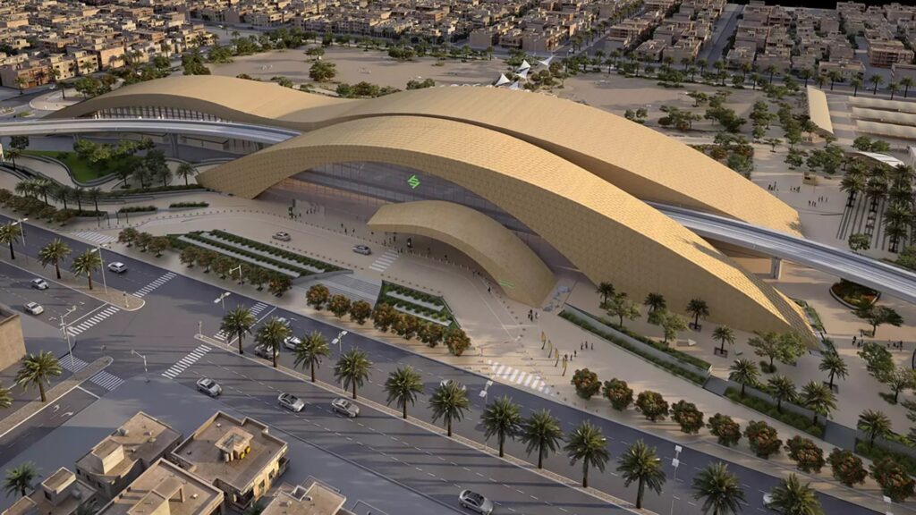 Western Station.. A Main Hub for the Orange Line Service of Riyadh Metro1