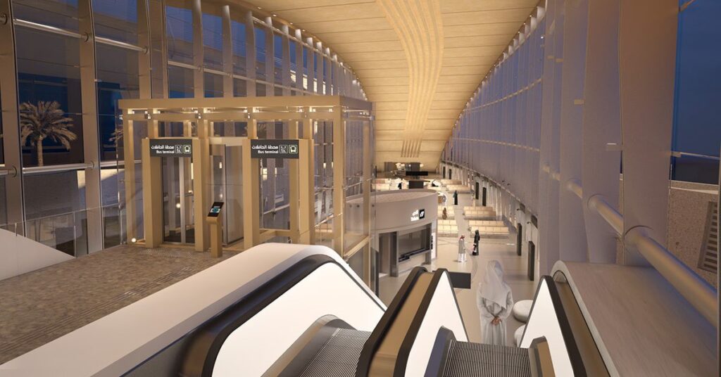 Western Station.. A Main Hub for the Orange Line Service of Riyadh Metro1