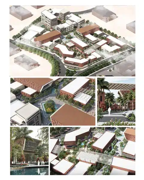 Urban Designs for Helwan Urban Design Project by Cairo University