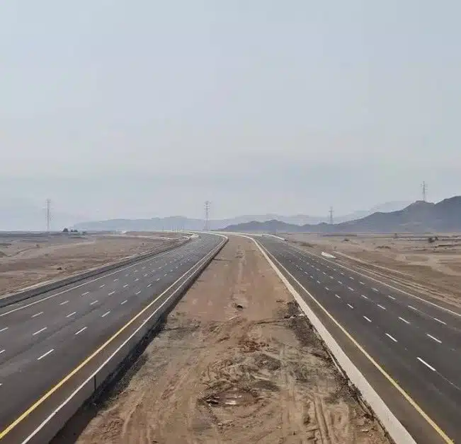 49% of the final phase of the Jeddah-Makkah Direct Road Project Completed