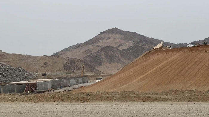 49% of the final phase of the Jeddah-Makkah Direct Road Project Completed