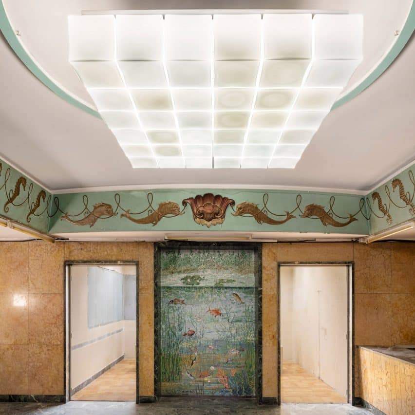 “Moments of silence: 6:AM glass illuminates the depths of the Coetzee pool”
