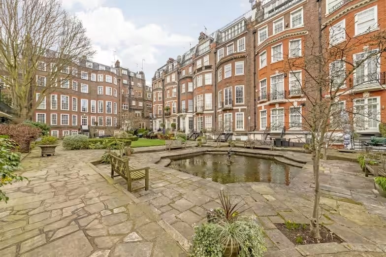 A London duplex with a royal history and a secret garden is on sale for £8.25 million