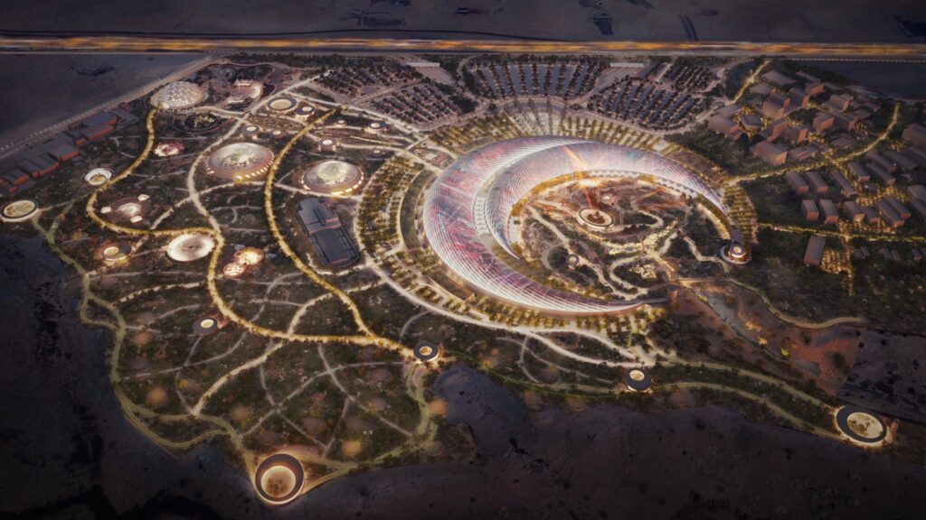 Completion of the Main Landmarks of King Abdullah International Gardens