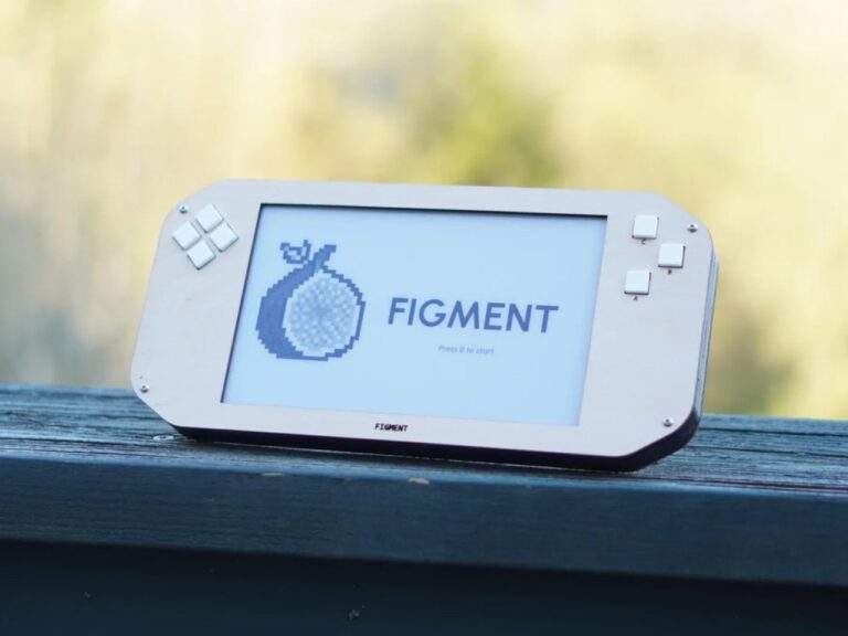 Figment E Ink Gaming Handheld Will Use AI To Expand Games Beyond What Authors Designed