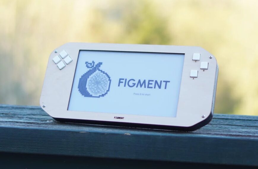 Figment E Ink Gaming Handheld Will Use AI To Expand Games Beyond What Authors Designed