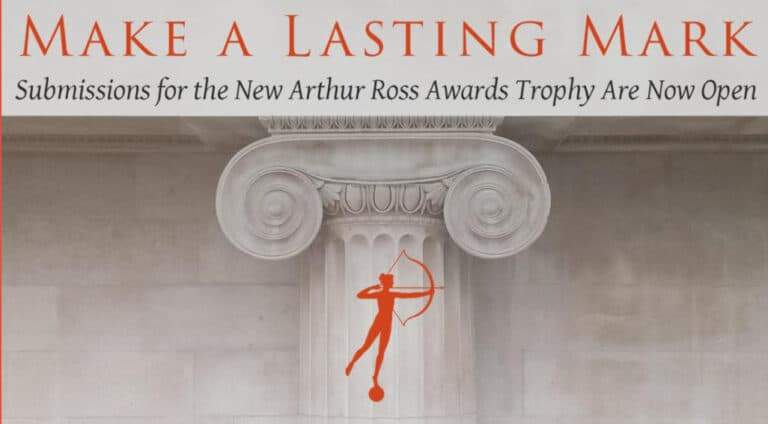 Arthur Ross Awards Trophy Design