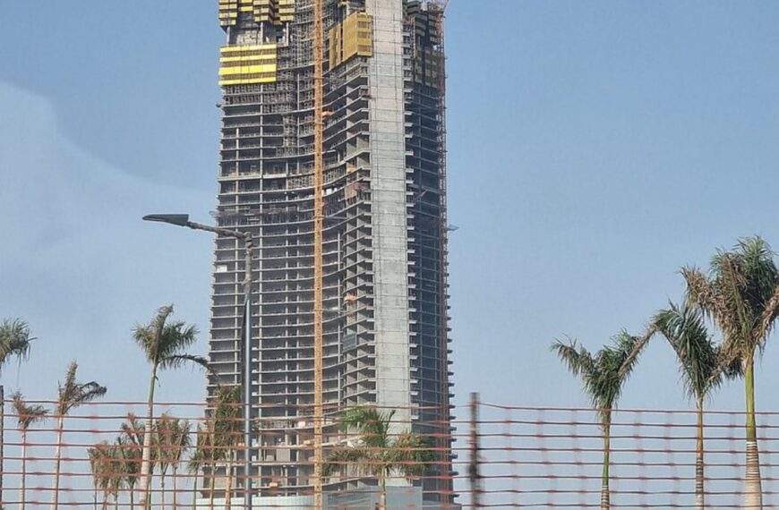 Jeddah Tower Continues its Rise, Reaching the 66th Floor