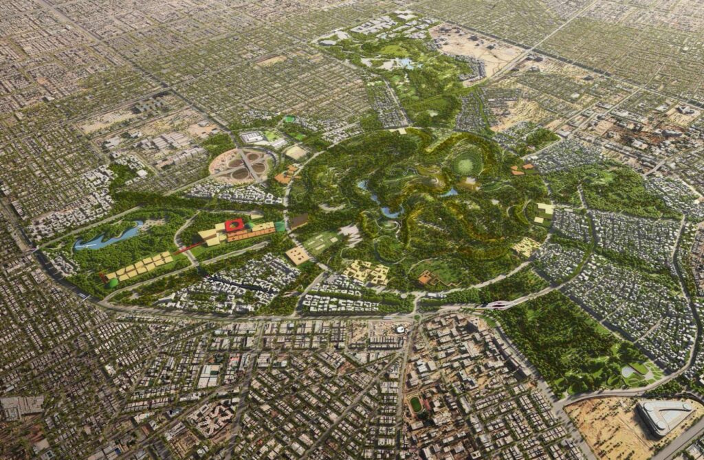 King Salman Park in Riyadh