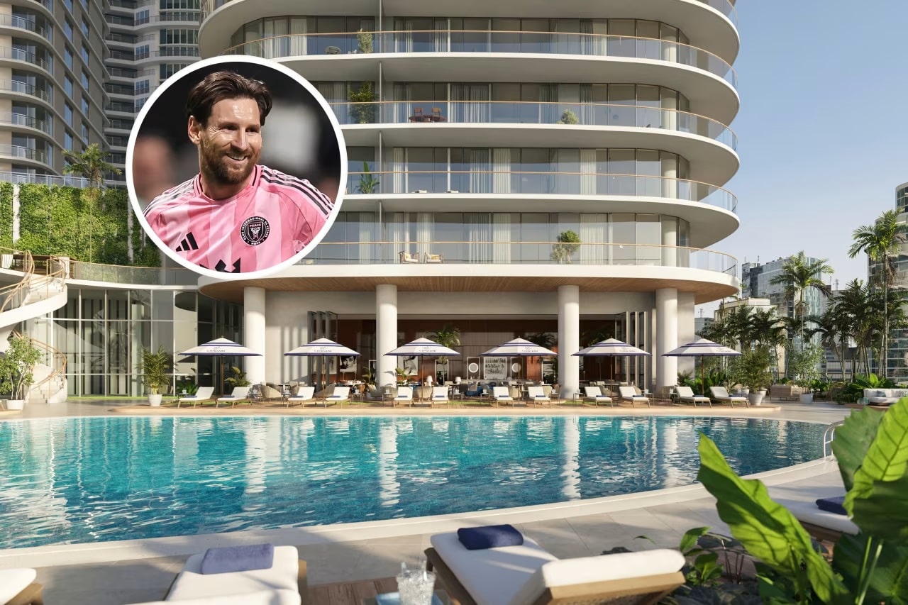 Lionel Messi Expands Investments with Purchase of Four Luxury Apartments in Cipriani Residences Miami