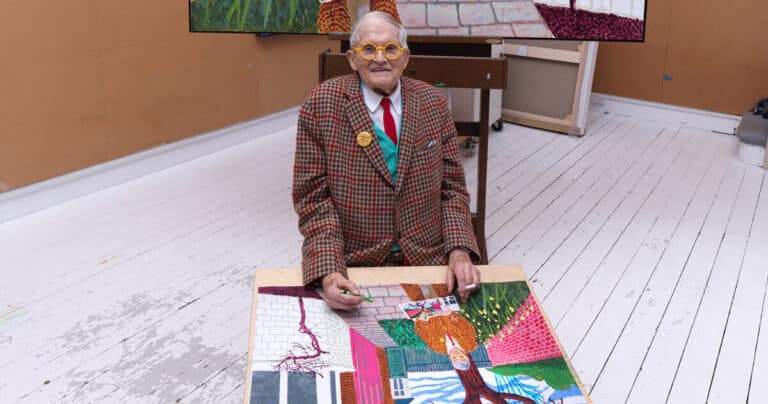 Paris Metro حظر ملصق David Hockney قبل المعرض الرئيسي في Fondation Louis Vuitton